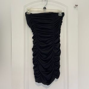 Forever 21 Black Mini Dress, Medium